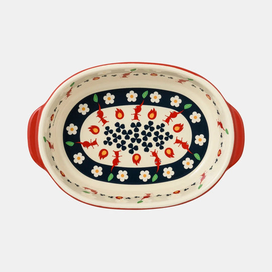 Nintendo TOKYO PIKMIN Baking Dish Red PIKMIN - WAFUU JAPAN