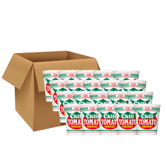 Nissin Cup Noodle Chili Tomato 76g X 20 Cups Made In Japan - WAFUU JAPAN