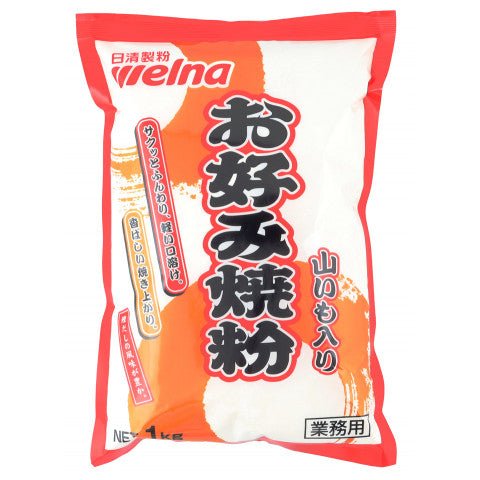 Nissin Okonomiyaki Flour for Restaurants 1kg - WAFUU JAPAN
