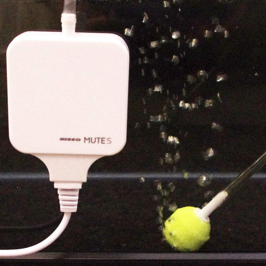 NISSO Air Pump MUTE D White for ~40L aquarium tank - WAFUU JAPAN