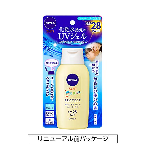 NIVEA SUN Protect Water Gel for Children SPF28 PA++ 120g - WAFUU JAPAN