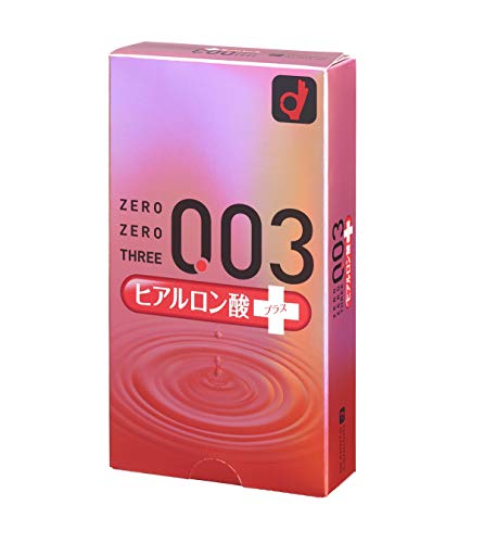 Okamoto Zero Zero Three 0.03 Hyaluronic Acid 10 packs - WAFUU JAPAN