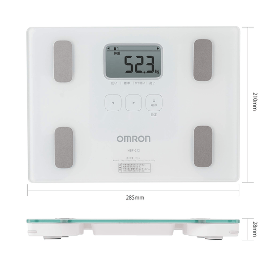 OMRON body composition meter (HBF-212) - WAFUU JAPAN