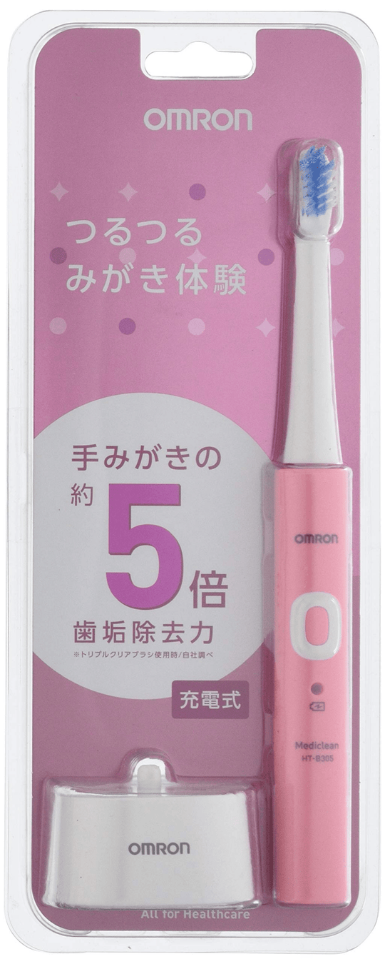 Omron HT-B305-PK Sonic Electric Toothbrush - WAFUU JAPAN