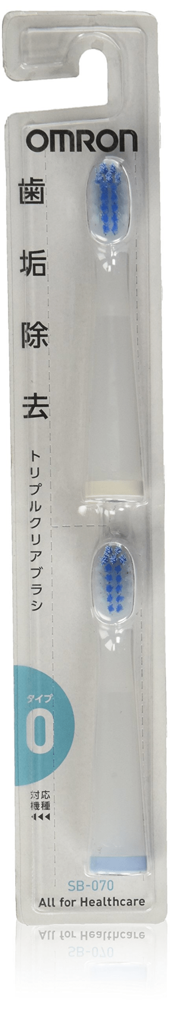 Omron SB-070 Replacement Brush for Sonic Electric Toothbrush - WAFUU JAPAN