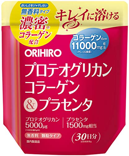ORIHIRO Proteoglycan Collagen & Placenta 180g - WAFUU JAPAN
