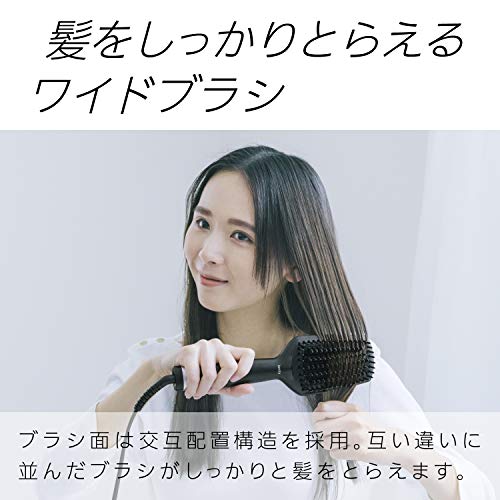 Panasonic Brush Iron Straighten Ionicity International Black EH-HS30-K ※AC100-240VOK - WAFUU JAPAN