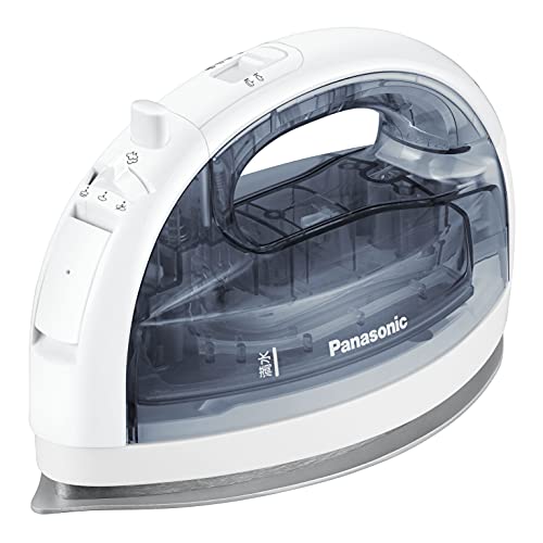 Panasonic Cordless Steam W-Head Iron Clear Gray NI-WL406-H 100V - WAFUU JAPAN