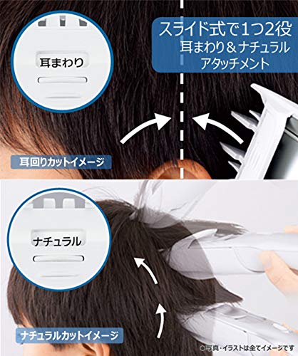 Panasonic Hair Clipper Hair Cutter Charging AC Pink ER-GF71-PN 100V - WAFUU JAPAN