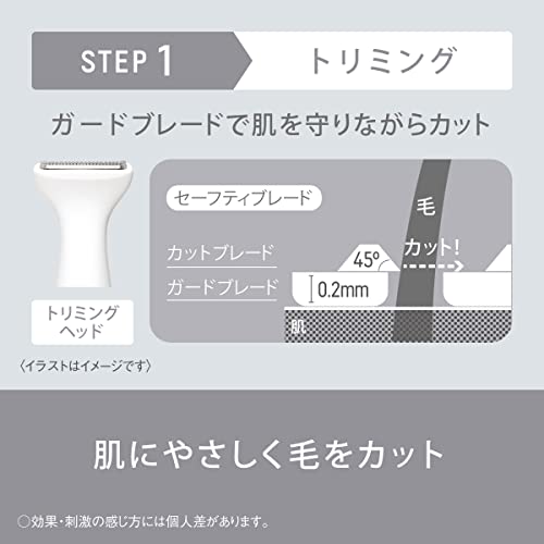 Panasonic Hair Remover VIO Shaver IPX7 waterproof ES-WV62-H - WAFUU JAPAN