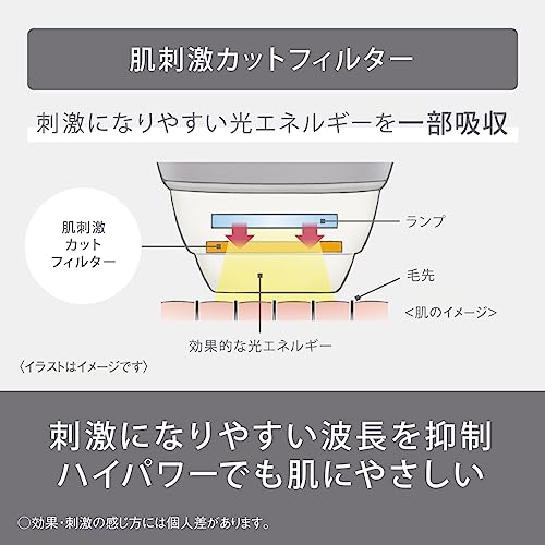 Panasonic Optical Beauty EstheMachine for body & face Gray ES-WP9A-H AC100V-240V - WAFUU JAPAN