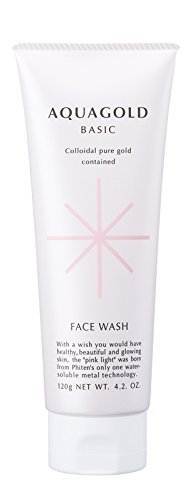 phiten AQUAGOLD face wash 120g 1015AC044000 - WAFUU JAPAN