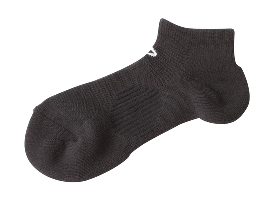 Phiten Sports Socks (2-Pair St) 25-27cm Black - WAFUU JAPAN
