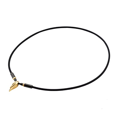 Phiten Stainless Steel Necklace RAKUWA Neck Wings Gold - WAFUU JAPAN