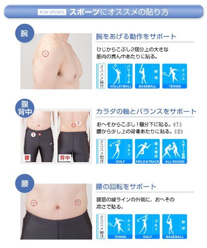 Phiten Titanium Ban - 10 grains with 20 marks of duplicate sheets - WAFUU JAPAN