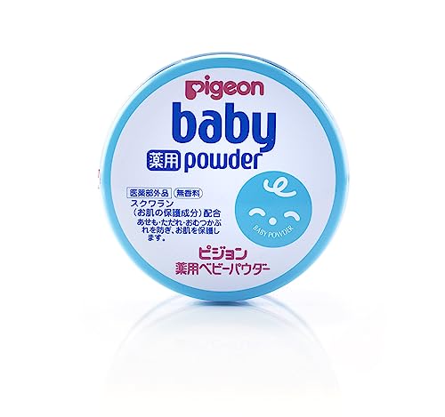 Pigeon Baby Powder Blue Can 150g - WAFUU JAPAN