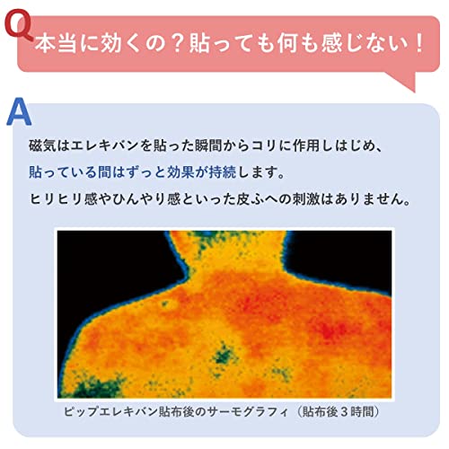 PIP ELECIBAN 130 (Magnetic medical supplies) 12magnets - WAFUU JAPAN