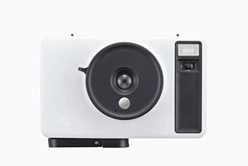 Pixtoss Takara Tomy Instant Toy Camera MILK WHITE with Cheki Film TCC-05WH - WAFUU JAPAN