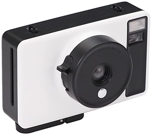 Pixtoss Takara Tomy Instant Toy Camera MILK WHITE with Cheki Film TCC-05WH - WAFUU JAPAN