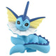 Pokemon Moncolle Vaporeon 2023 Samlarfigur 10 cm Blå