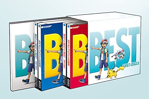 Pokémon TV Anime Theme Songs BEST OF BEST OF BEST 1997-2023 (Normal Edition) - WAFUU JAPAN