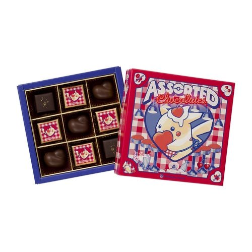 Pokemon X Morozoff assort chocolate with plush toy Pikachu - WAFUU JAPAN