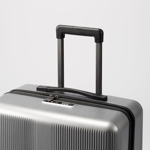 Proteca Carry-on suitcase 36L 3kg caster stopper Made in Japan Traction No.01331 Gunmetalic Hairline - WAFUU JAPAN