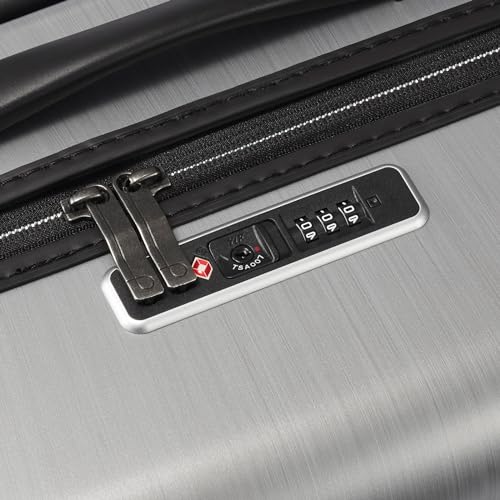 Proteca Carry-on suitcase 36L 3kg caster stopper Made in Japan Traction No.01331 Gunmetalic Hairline - WAFUU JAPAN