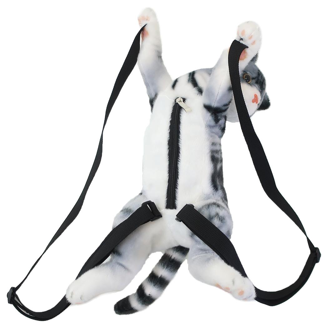 Plush on sale cat backpack