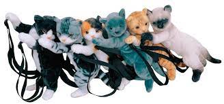 Real Cat Plush Backpack TORA UN-0301TG - WAFUU JAPAN