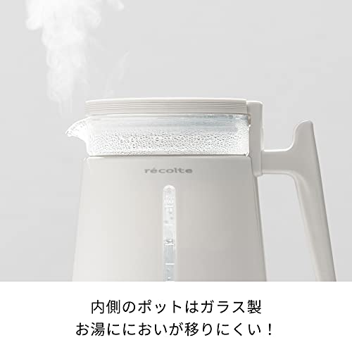 recolte Double Wall Glass Kettle RDG-1 - WAFUU JAPAN