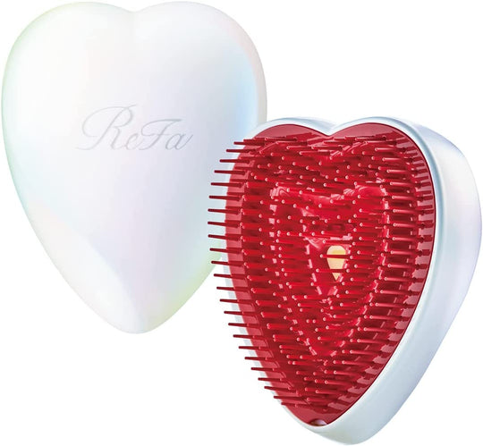 ReFa HEART BRUSH (Aurora White) - WAFUU JAPAN