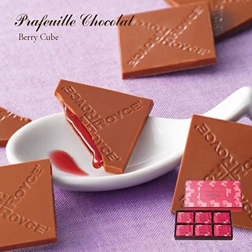 ROYCE' Plafeuille Chocolat Berry Cube - WAFUU JAPAN