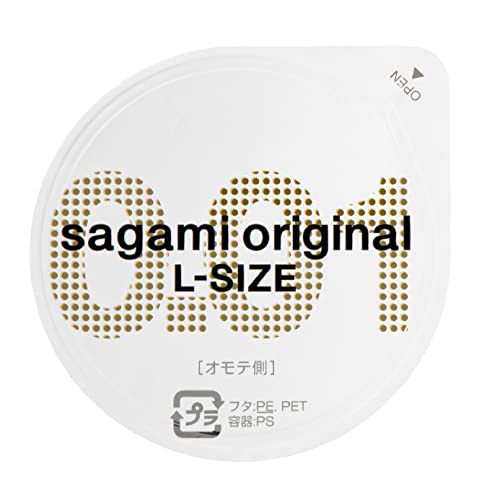 SAGAMI Condoms Original 001 L size 10 pcs. - WAFUU JAPAN