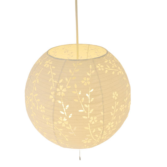 Saikou Design Japanese Mino Washi cross pendant light 3 lamps SPN3-1061 Made in JAPAN - WAFUU JAPAN