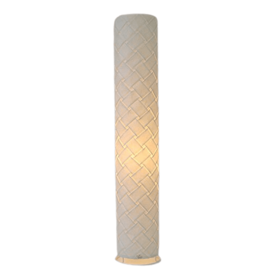 Saikou Design Washi Lighting Cylindrical Floor Light Fold Washi VF-2054 Made in JAPAN - WAFUU JAPAN