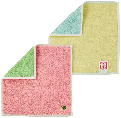 SAKURA CRAY-PAS Towel Set Cotton Blue CR1206-BL - WAFUU JAPAN