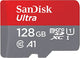 СанДиск microSD Ultra 128ГБ UHS-I Class10 SDSQUA4-128G-EPK