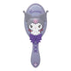 Sanrio Kuromi Hairbrush with Soft Bristles and Ergonomic Handle - Pink