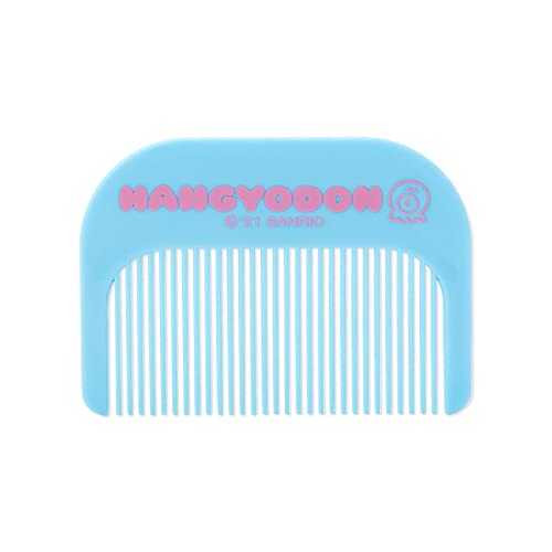 SANRIO Hangyodon Face Shaped Mirror & Comb Set 963933 - WAFUU JAPAN