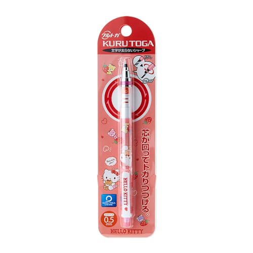 SANRIO Hello Kitty Mechanical Pencil KURUTOGA 672351 - WAFUU JAPAN