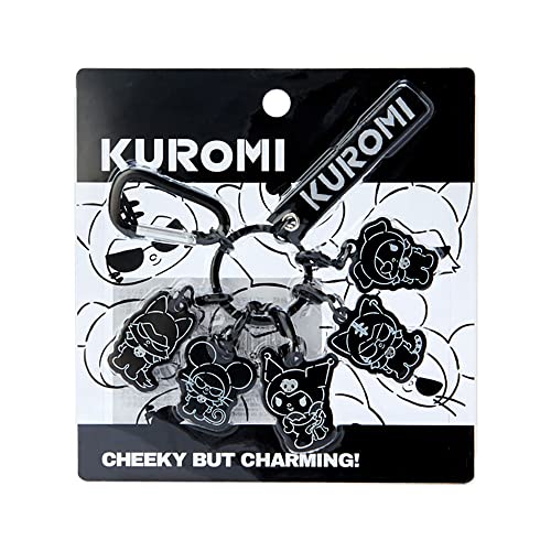 Sanrio KUROMI Charm Keychain We are KUROMIs 5 - WAFUU JAPAN