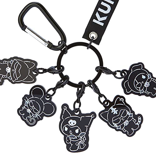Sanrio KUROMI Charm Keychain We are KUROMIs 5 - WAFUU JAPAN