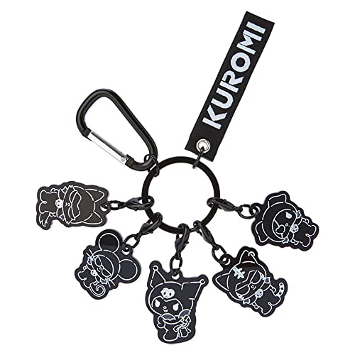 Sanrio KUROMI Charm Keychain We are KUROMIs 5 - WAFUU JAPAN