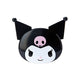 SANRIO Kuromi Espelho e Pente em Forma de Rosto 963844 Preto
