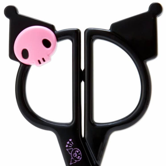 SANRIO Kuromi Face Shaped Scissors 634034 - WAFUU JAPAN