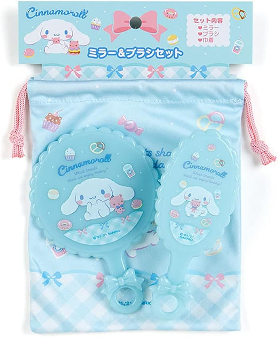 SANRIO Mirror & Brush Set 870111 - WAFUU JAPAN