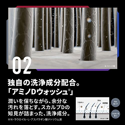 Scalp-D Shampoo Men's Oily Oily Skin Amino Acid Made in Japan 350ml - WAFUU JAPAN