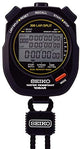 SEIKO Stopwatch Aquatic Swimming Sports 300 Lap Waterproof SVAS009 Black