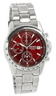 SEIKO SPIRIT Chronograph Klocka för Män SBTQ045 Röd Limited Edition